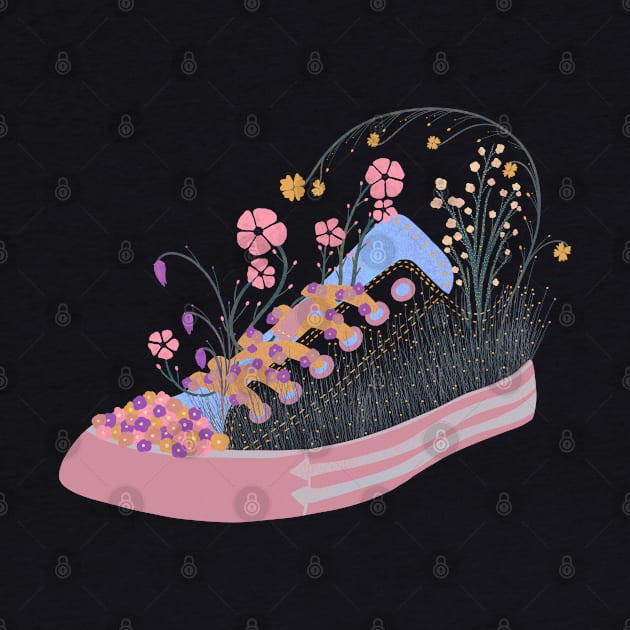 Converse in Bloom - multi by The3rdMeow